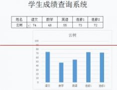 excel成绩查询系统怎么做？